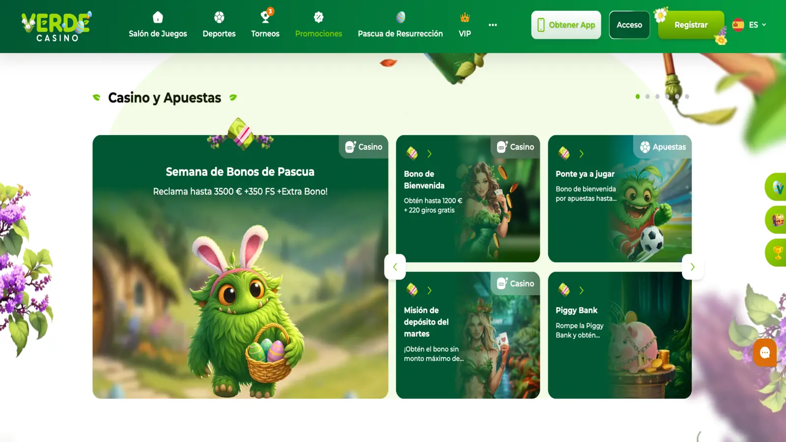 Verde Casino Promociones